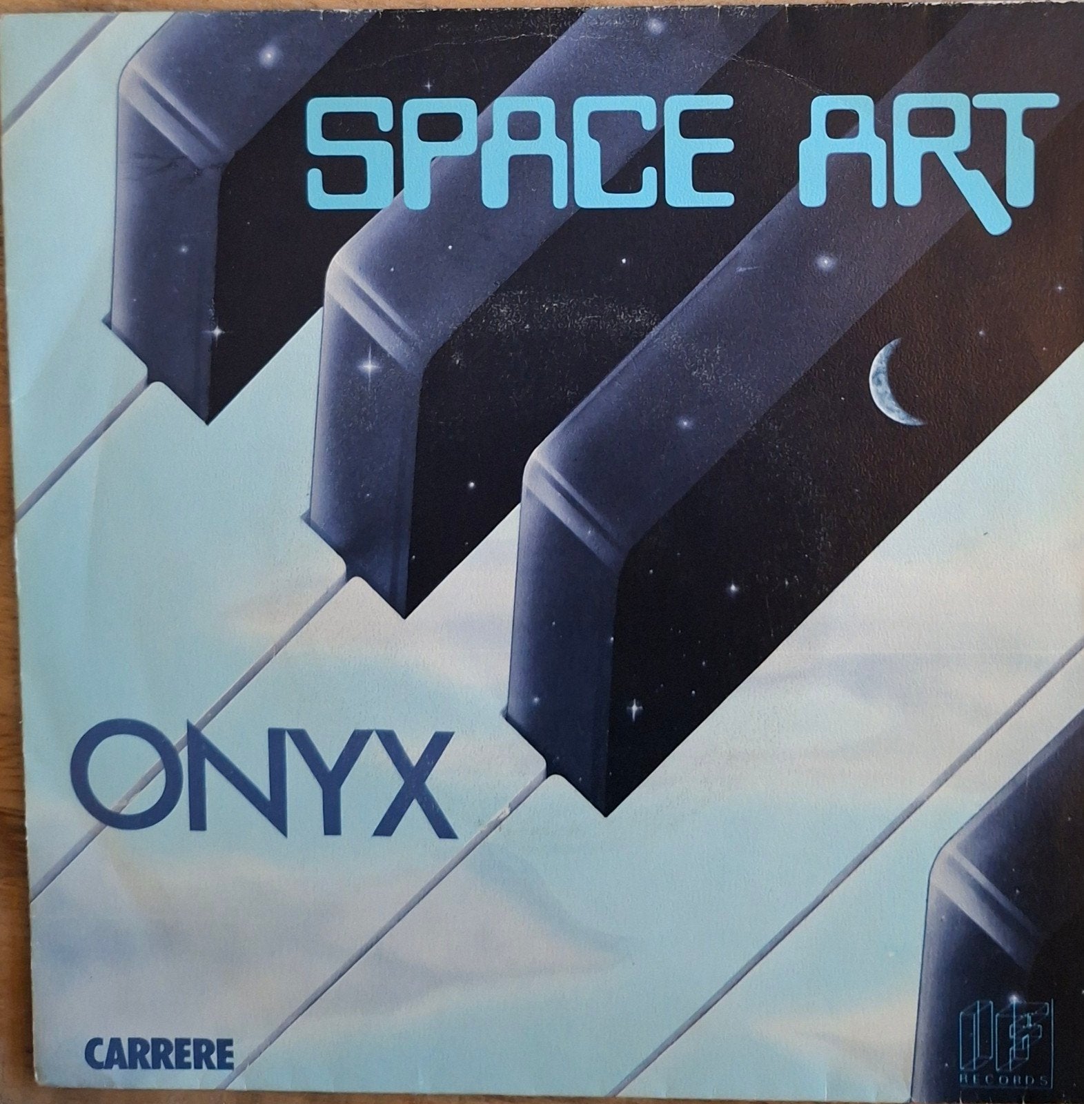 Space Art - Onyx single (Carrere Records), Ophalen of Verzenden, Gebruikt, 12 inch, LP