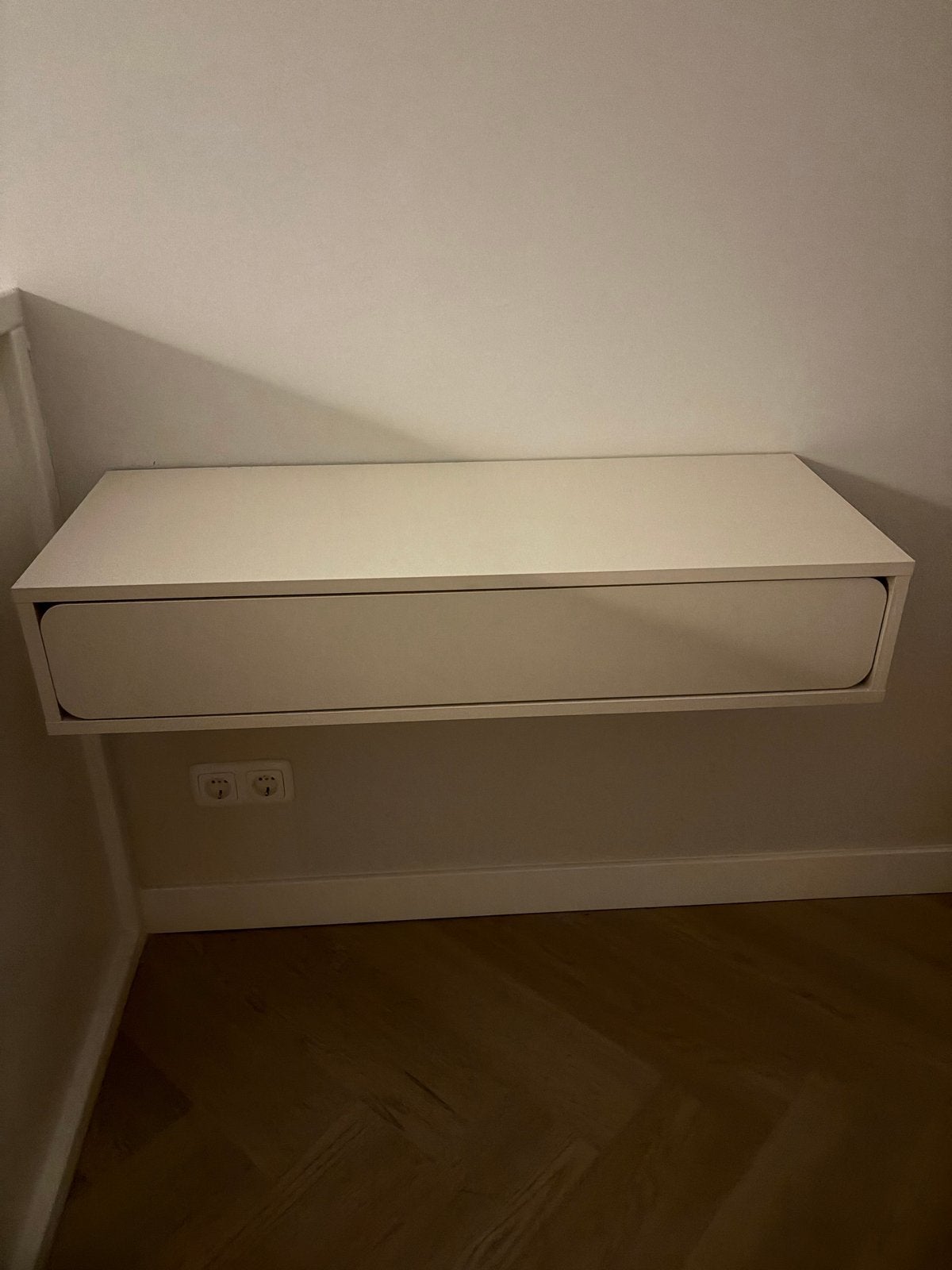 NIEUW Zwevend kaptafel / sidetable met lade, Ophalen, Nieuw, 50 tot 100 cm, Minder dan 100 cm