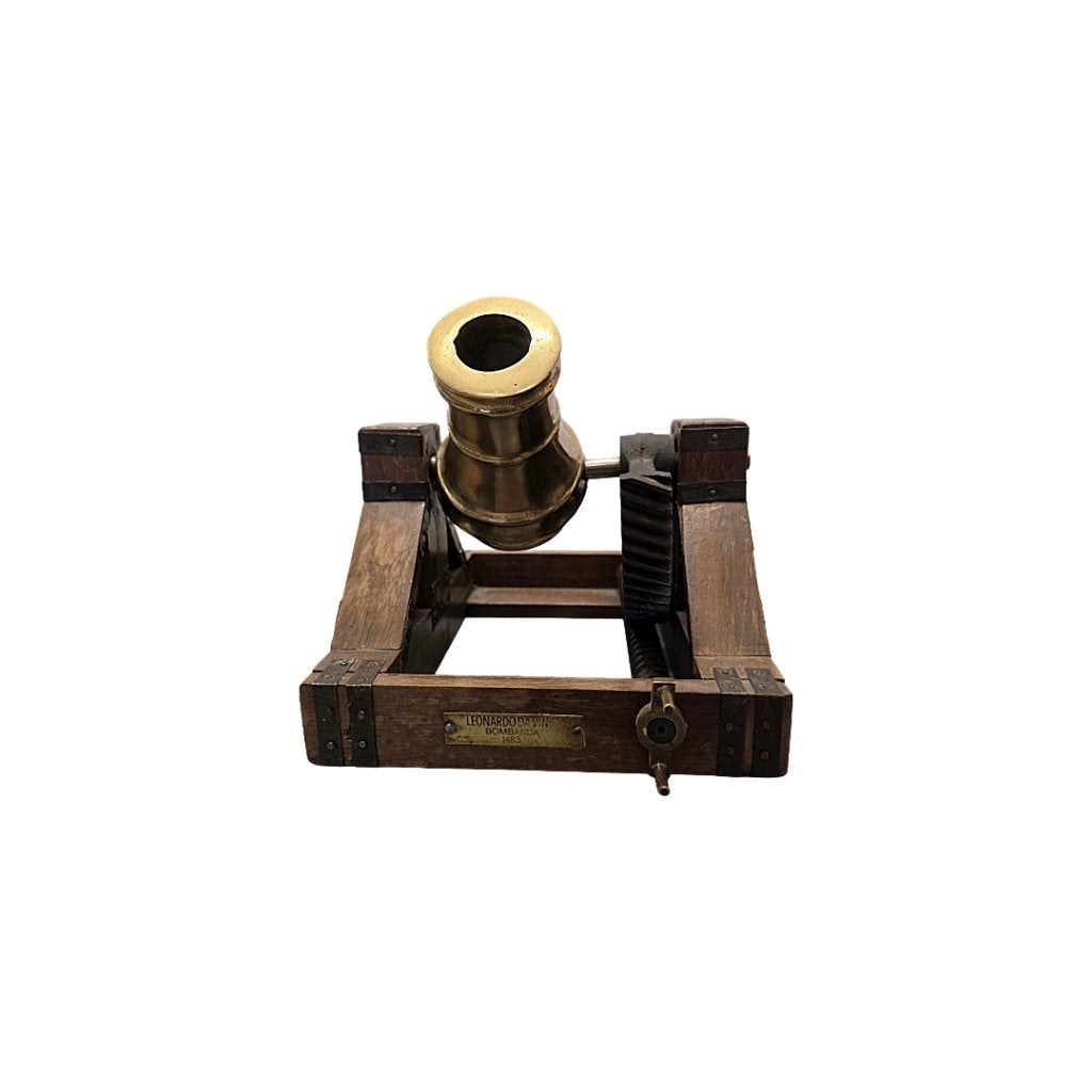 Vintage model van de Bombarda Leonardo Da Vinci, jaren 70/80, Ophalen of Verzenden, Overige soorten, Overige gebieden, Miniatuur of Beeldje