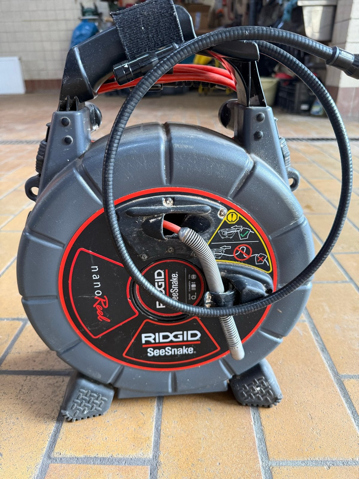 Ridgid SeeSnake nanoReel Rioolcamera - Compact en Krachtig, Ophalen, Gebruikt