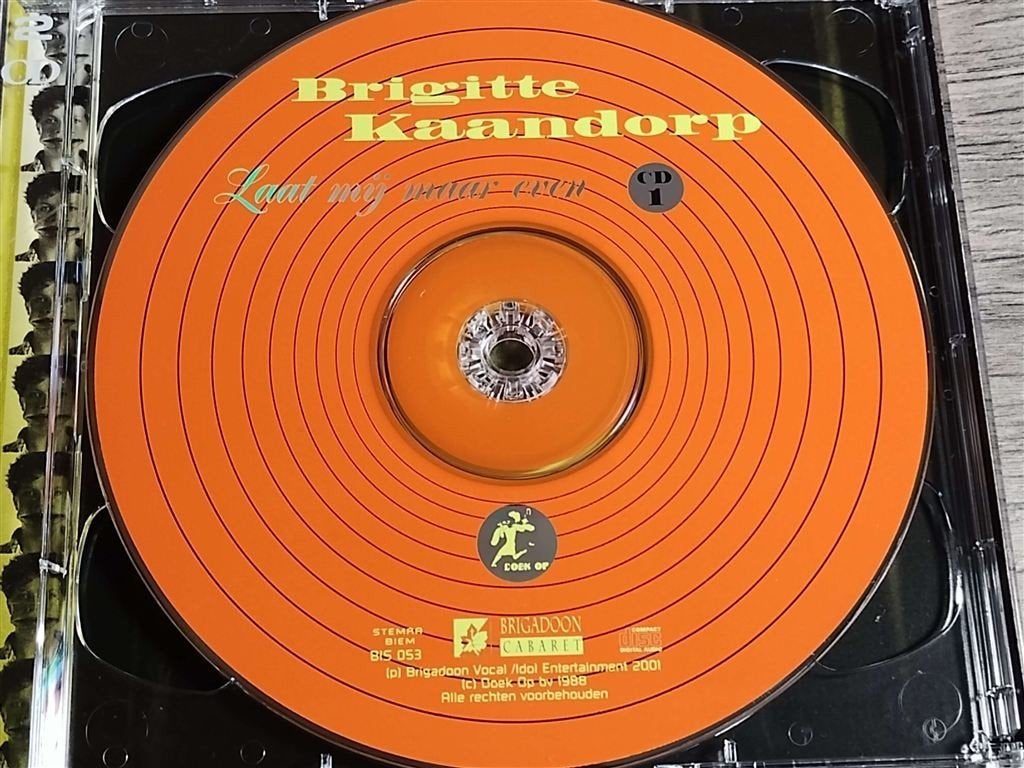 Brigitte Kaandorp - Laat Mij Maar Even [2 CD] 2001, Ophalen of Verzenden, Zo goed als nieuw