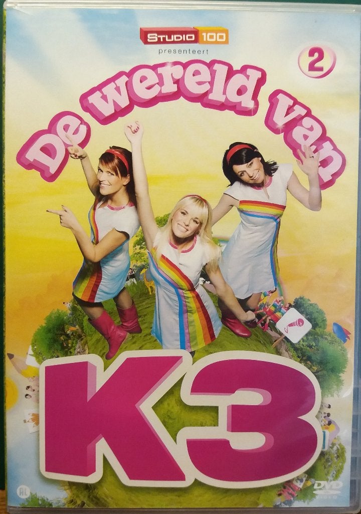 K3 De Wereld van K3 Deel 2 DVD - Krasvrij, Show, Alle leeftijden, Zo goed als nieuw, Familie