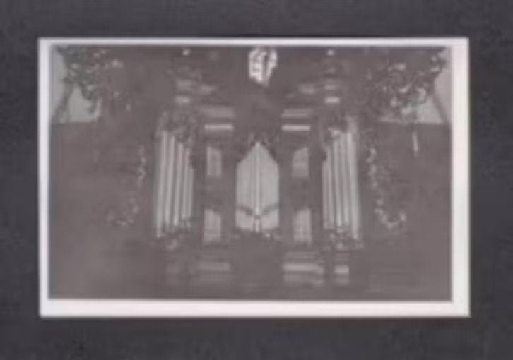 Foto 't Zandt Groningen Kerk Orgel Jaren 60., Ophalen of Verzenden, 1960 tot 1980, Ongelopen, Groningen