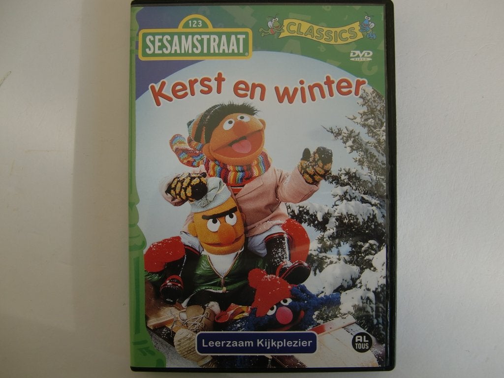 19S: Sesamstraat Kerst en winter (nieuw), Alle leeftijden, Ophalen of Verzenden, Zo goed als nieuw, Educatief