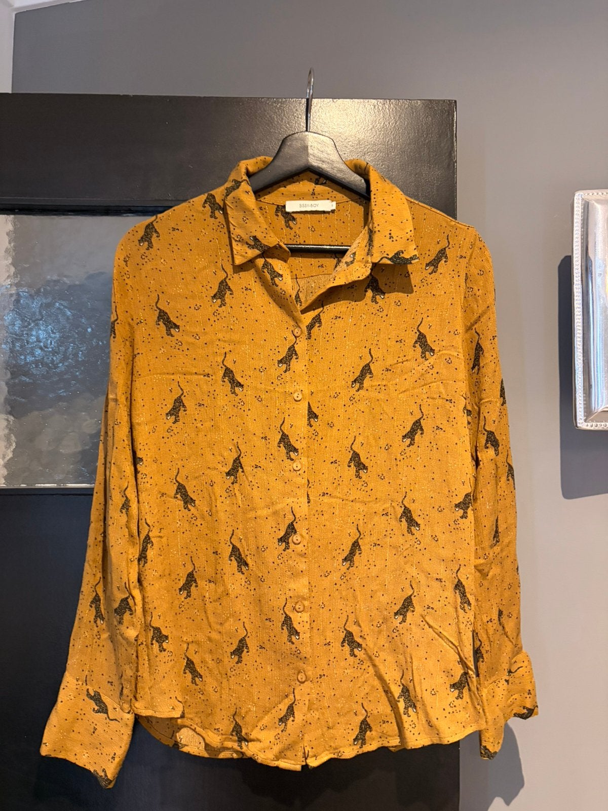 Sissy boy blouse maat s, Kleding | Dames, Ophalen of Verzenden, Zo goed als nieuw, Maat 36 (S), Bruin
