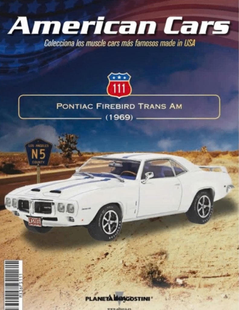 Pontiac firebird trans AM 1969 1/43 ALTAYA American cars 111, Hobby en Vrije tijd, Modelauto's | 1:43, Verzenden, Nieuw, Auto