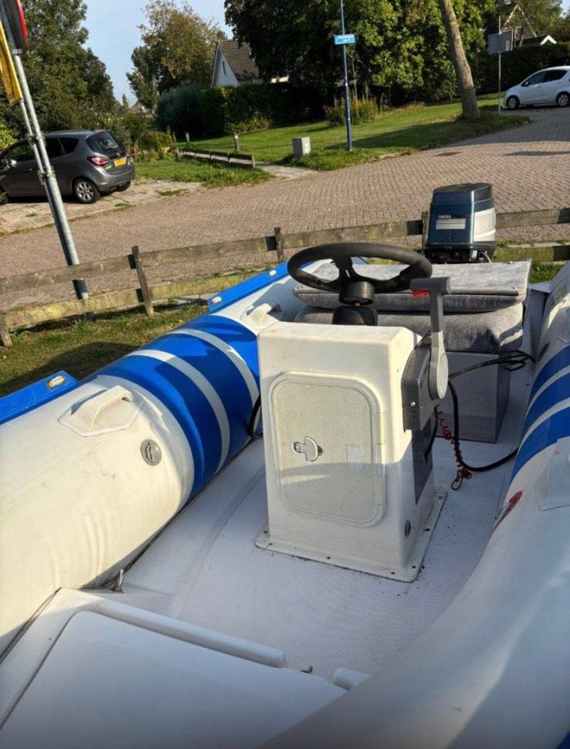 Lodestar RIB 3,60 m – polyester V-bodem – stuurconsole, Watersport en Boten, Stuurconsole, Overige brandstoffen, 15 m, Lodestar