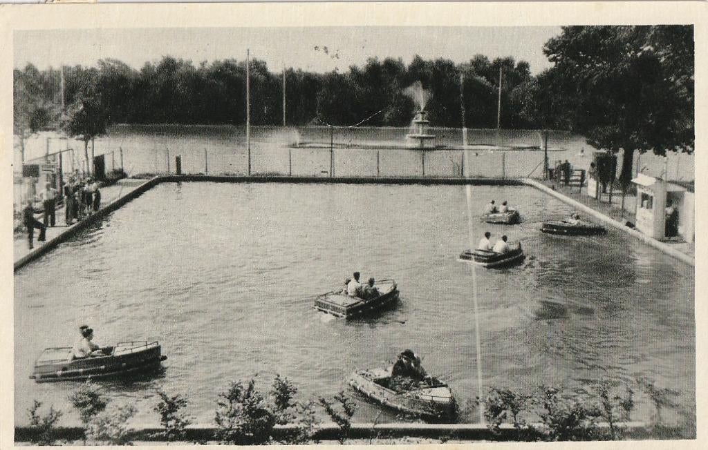 MOTOR SCOOTERS OUD VALKEVEEN UIT 1955 ZEER MOOIE KAART KN46, Ophalen of Verzenden, 1940 tot 1960, Gelopen