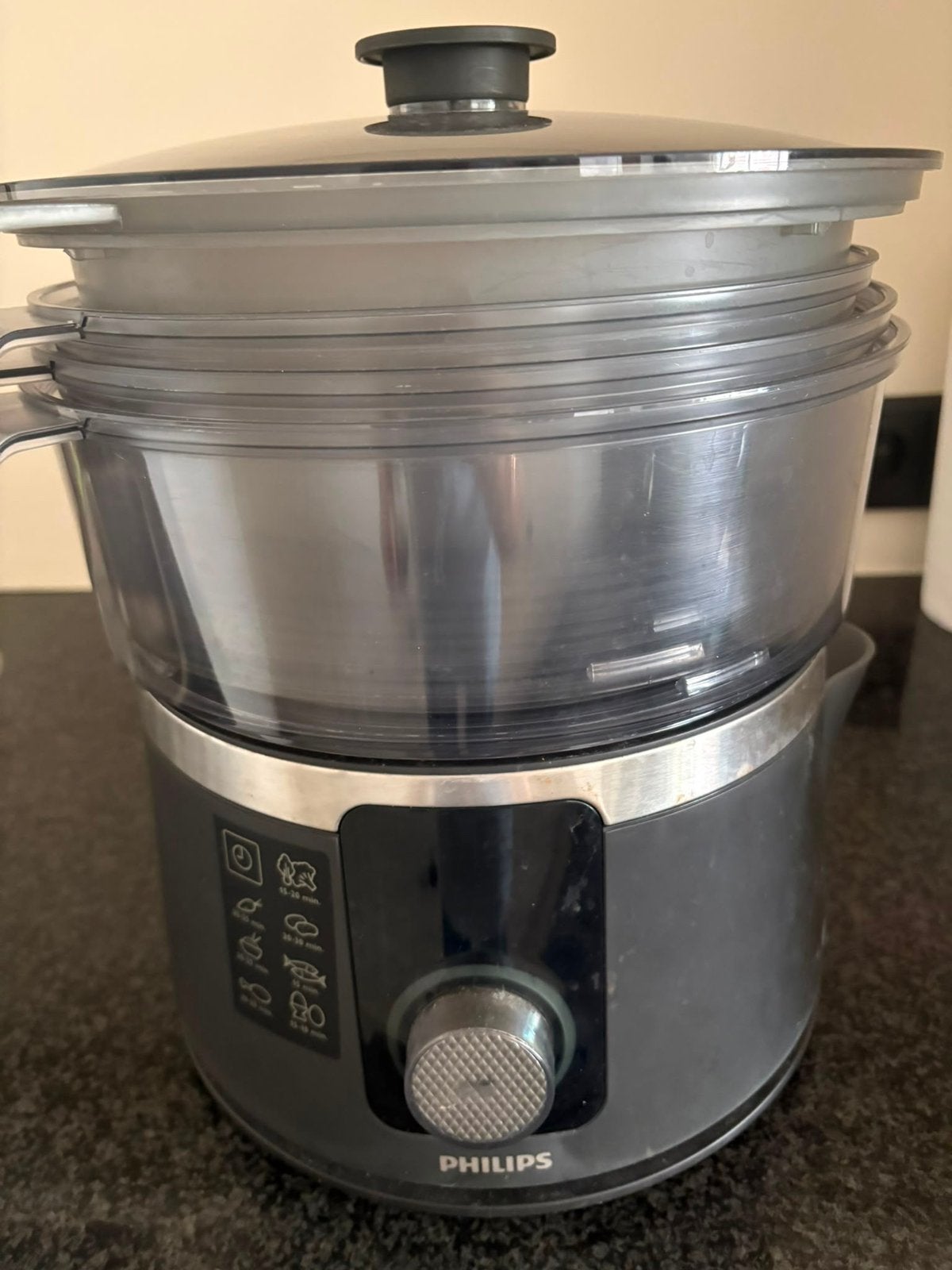 Philips elektrische stoompan, Ophalen, Gebruikt