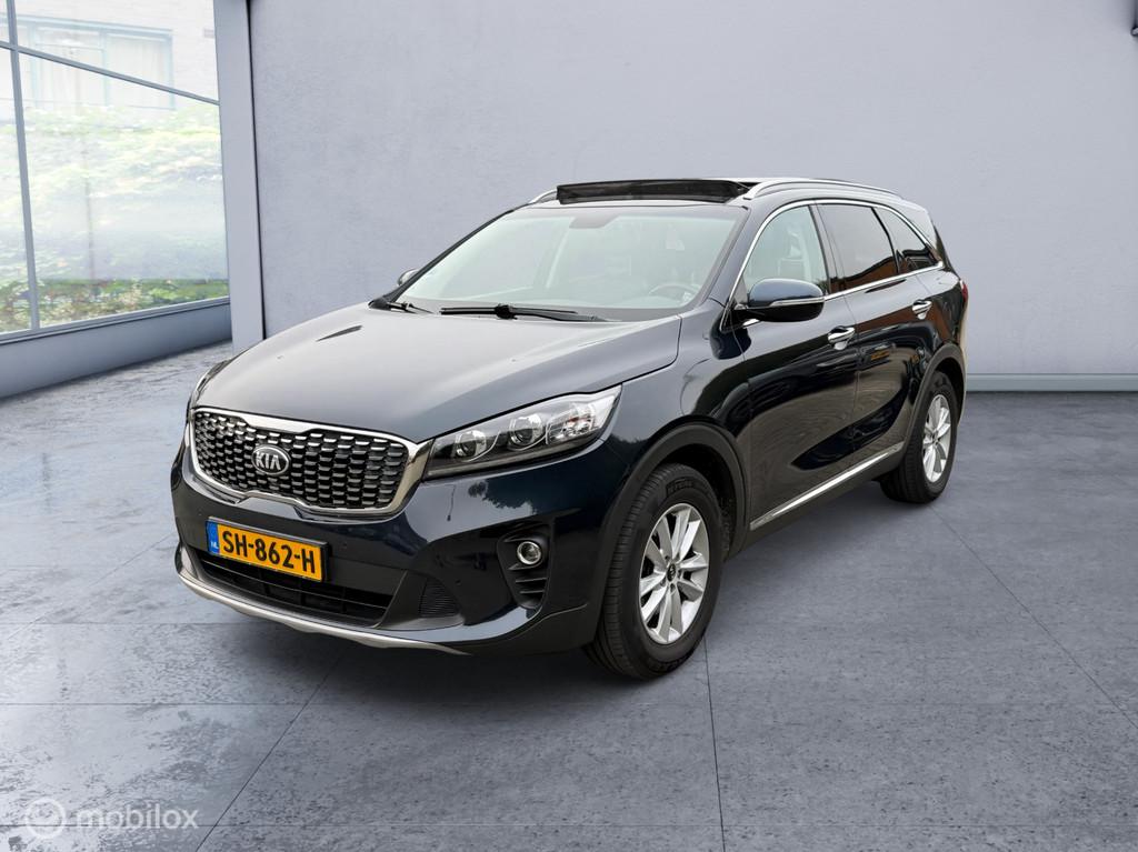 Kia Sorento 2.2 CRDi Pano|Leder|Ex BPM Export Prijs, Auto's, Gebruikt, Euro 6, 2000 kg, Blauw