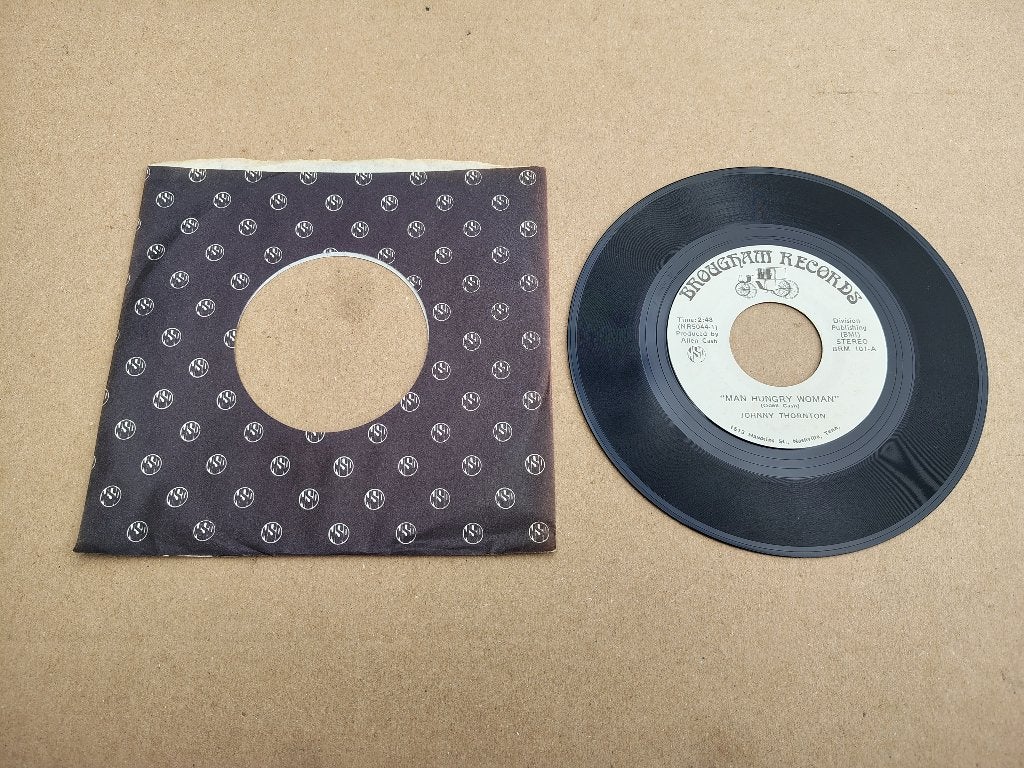 Single: Johnny Thornton - Man Hungry Woman (1973) USA, Verzenden, Gebruikt, 7 inch, Pop