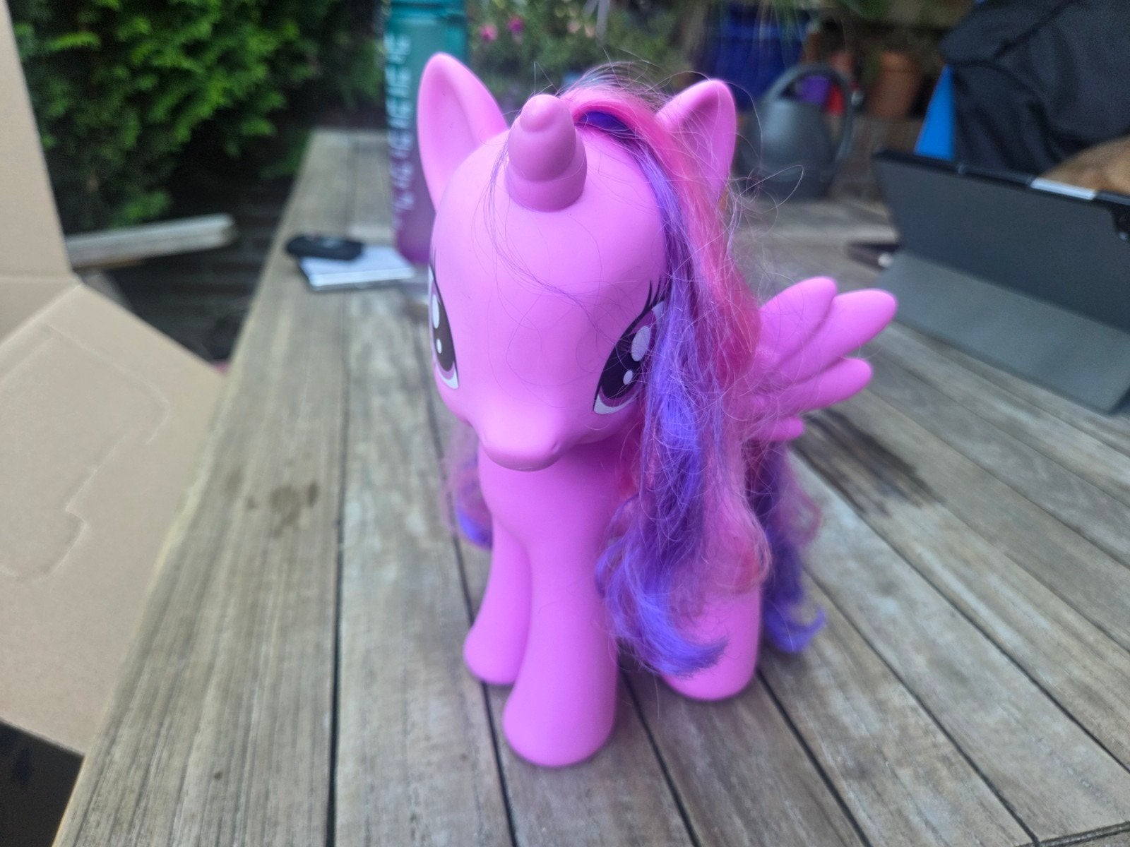 Grote doos vol My Little Pony speelgoed en accessoires, Ophalen of Verzenden, Gebruikt