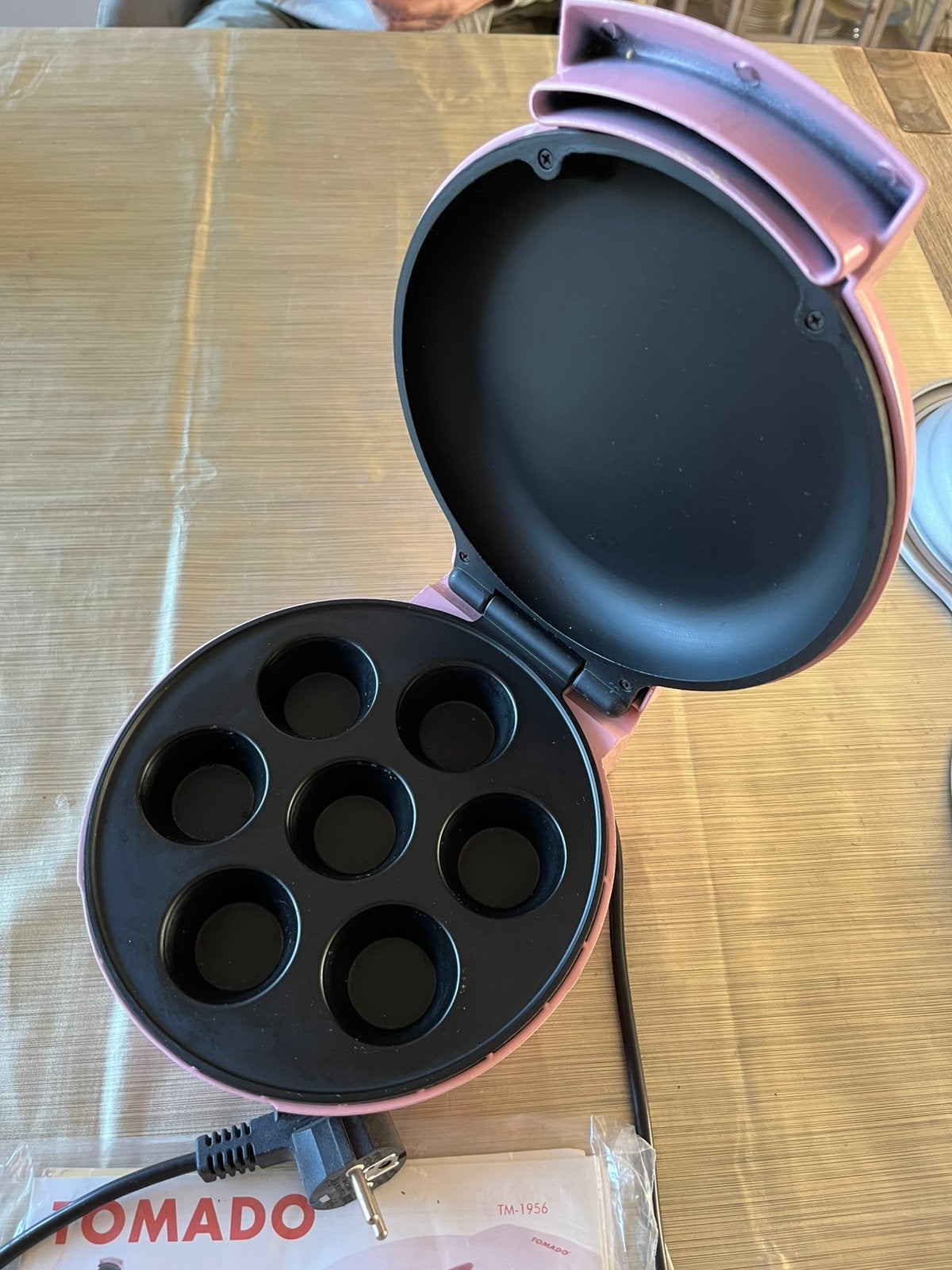 Zgan cupcake maker in doos met bookje , roze, Ophalen of Verzenden, Zo goed als nieuw, Cupcakes, Bakvorm
