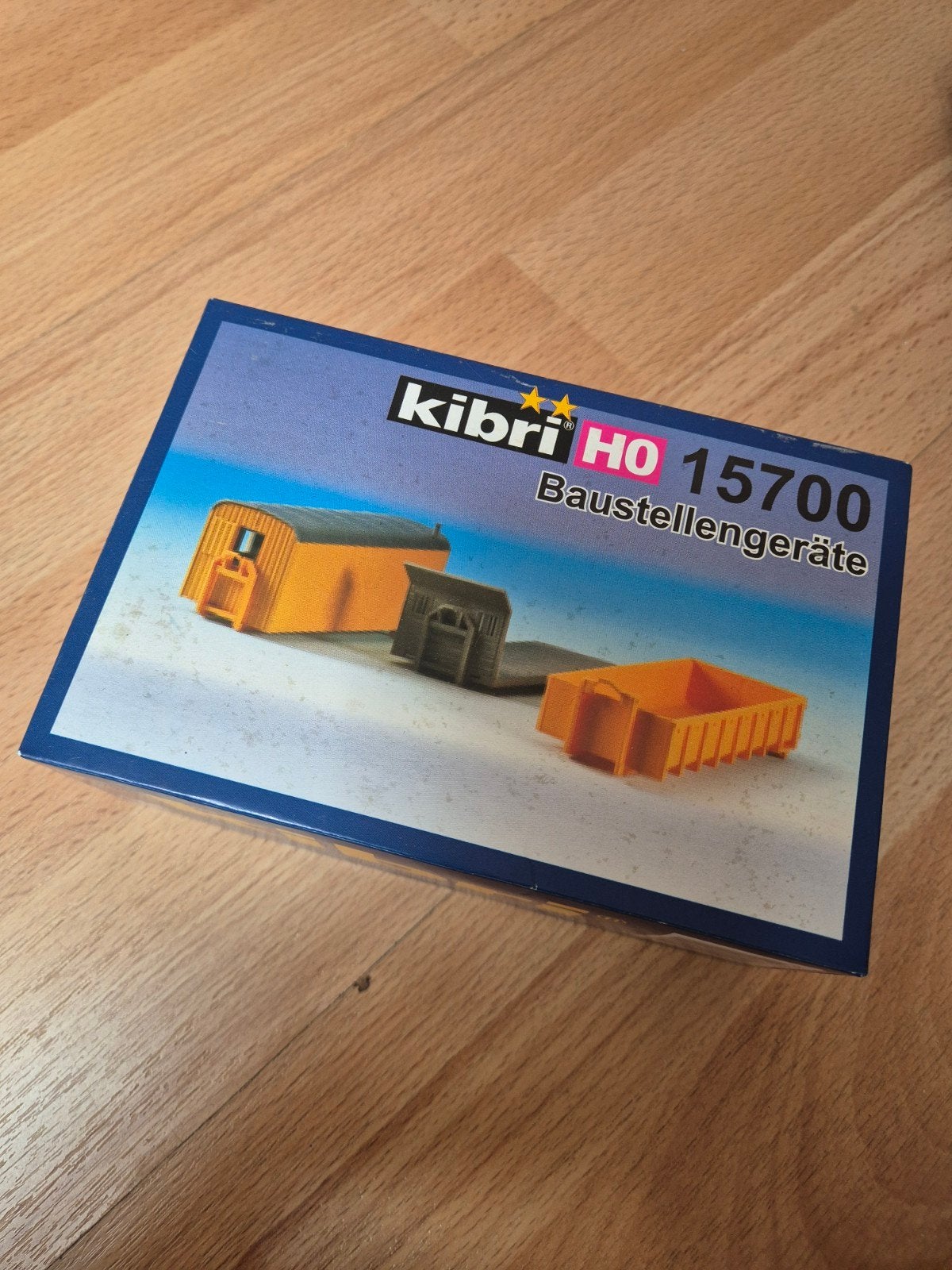 Kibri bouw containers, Ophalen of Verzenden, 1:50 of kleiner