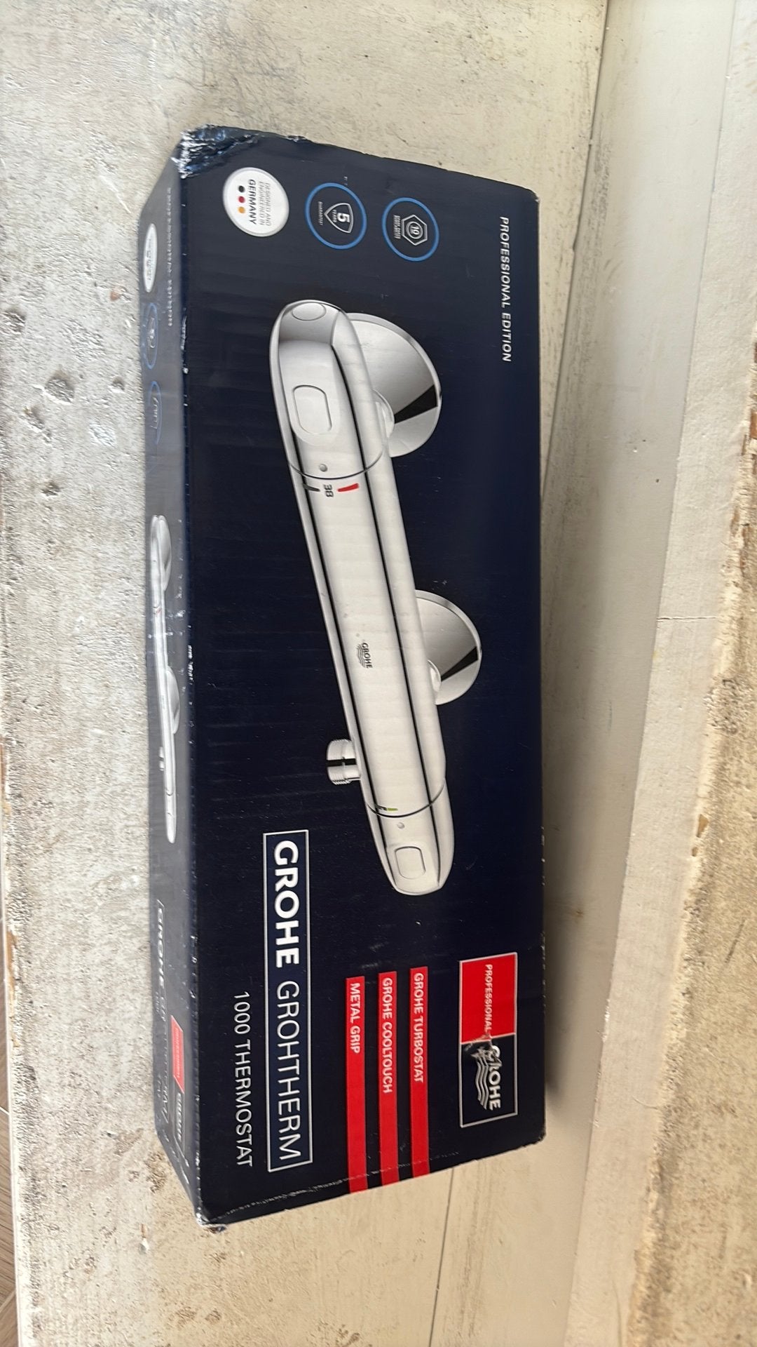 Grohe douchemengkraan 15 cm nieuw ! Thermostaatkraan, Ophalen of Verzenden, Zo goed als nieuw, Douche