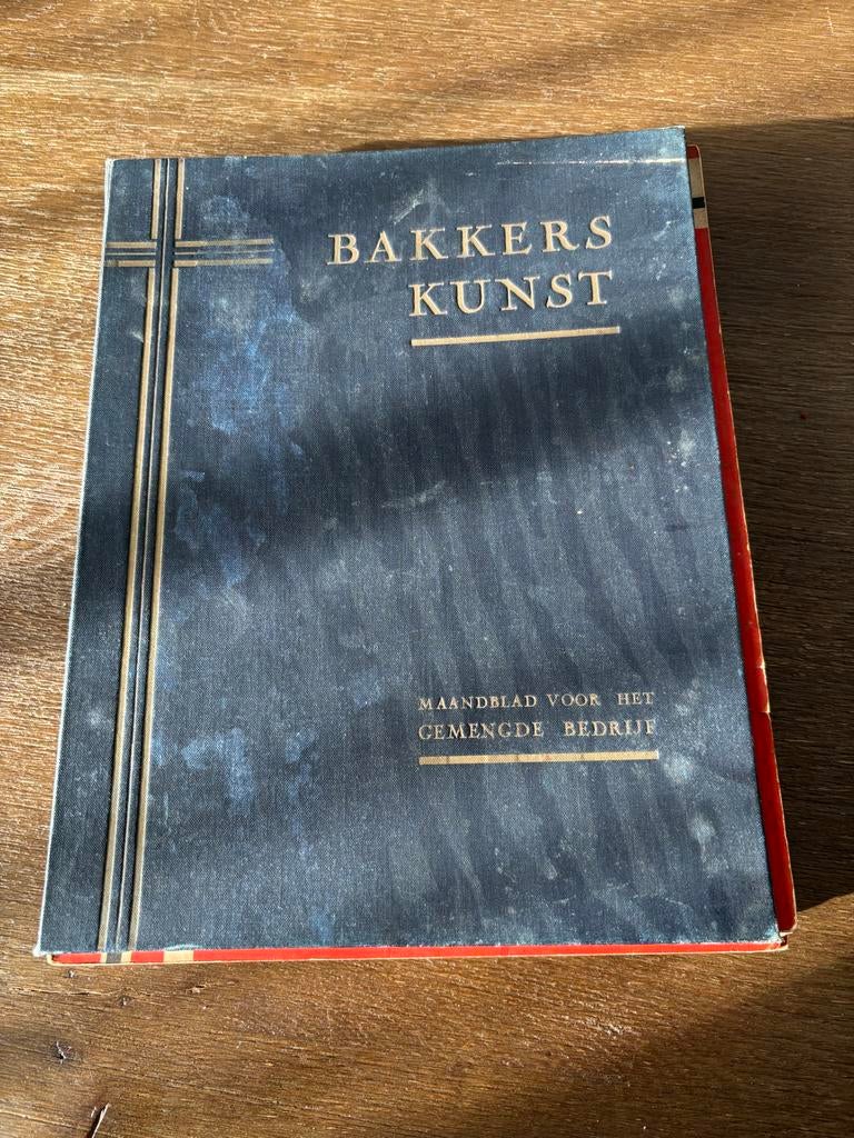 Bakkerskunst 2e jaargang (1930-1931) - Originele maandbladen, Boeken, Tijdschriften en Kranten, Ophalen of Verzenden, Zo goed als nieuw