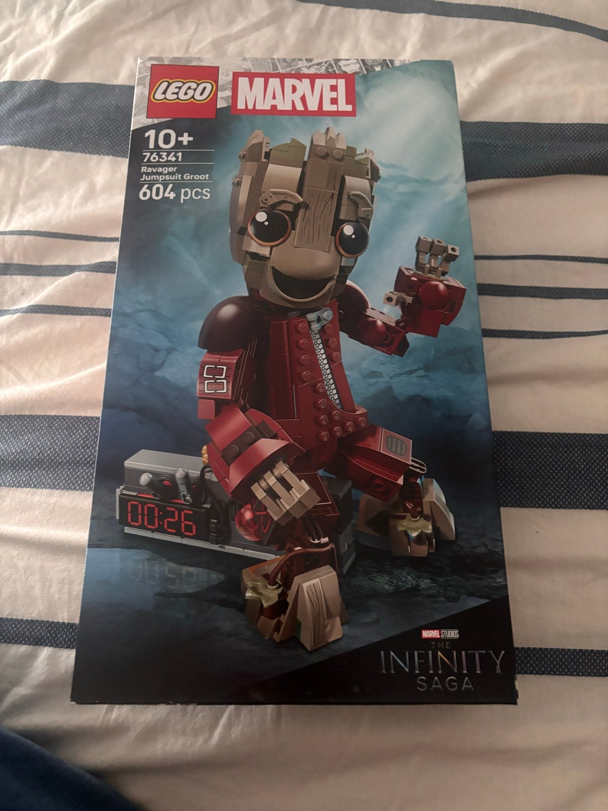 Nieuw in doos: LEGO Marvel Jumpsuit Groot (76341), Verzenden, Marvel, Lego, Nieuw