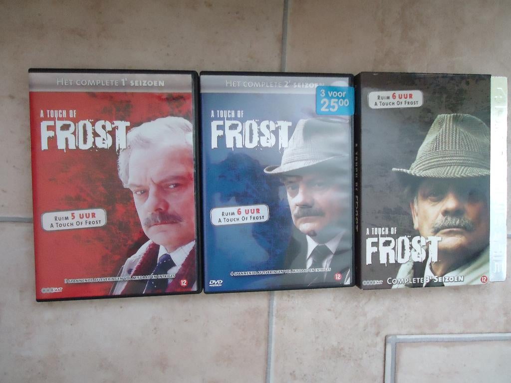 BBC crime - A Touch of Frost - seizoen 1 t/m 3 - KOOPJE, Gebruikt, Boxset, Ophalen of Verzenden, Vanaf 12 jaar