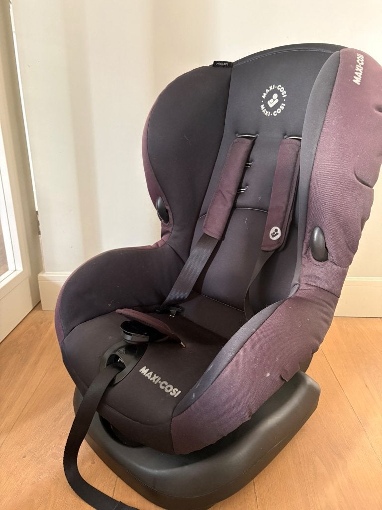 Maxi-Cosi Priori SPS+ autostoel groep 1 9-18 kg zwart, Kinderen en Baby's, Ophalen, Autogordel, 9 t/m 18 kg, Zo goed als nieuw