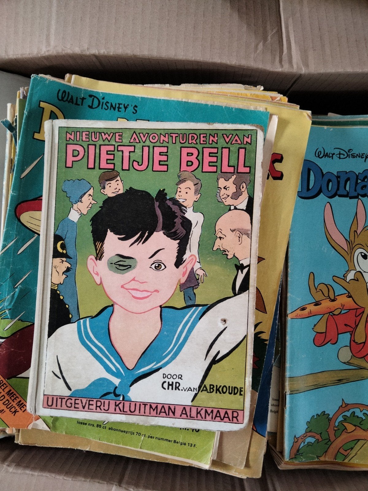 Pietje Bel boek, Meerdere comics, Ophalen, Gelezen, Europa