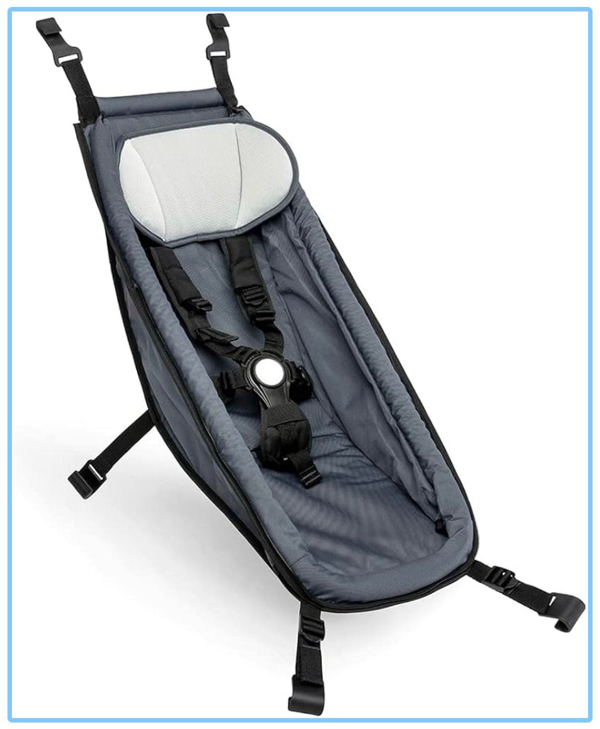 Hangmatje baby voor Croozer fietskar, Opvouwbaar, 20 tot 40 kg, Ophalen of Verzenden, Zo goed als nieuw