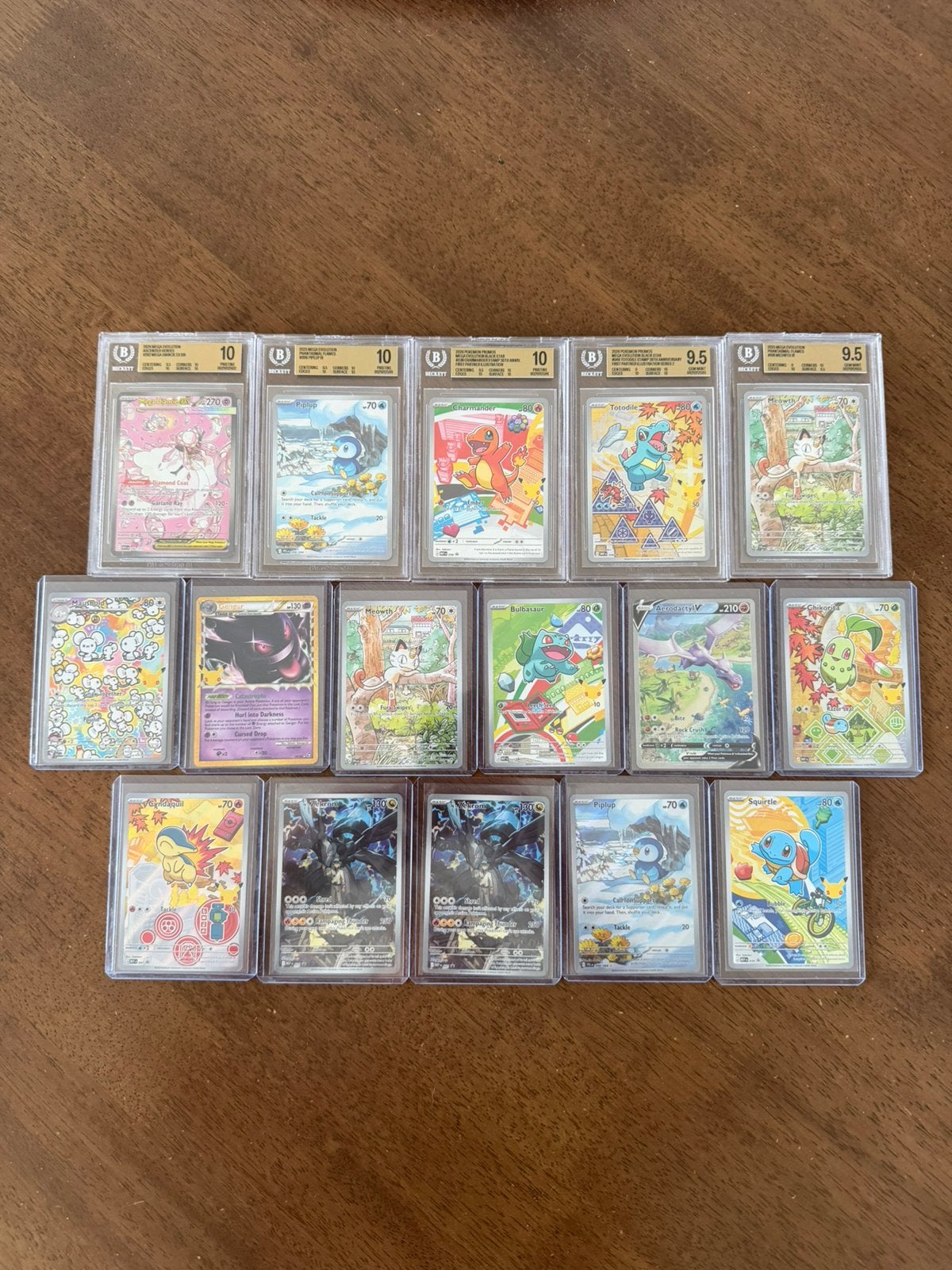 Foto 2 van Pokémon collectie BGS 10 / 9.5 + singles