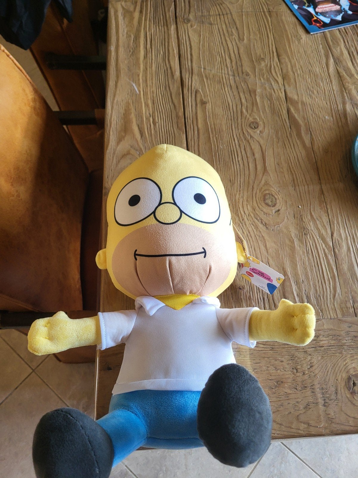 Homer Simpson Knuffel - The Simpsons, Overige merken, Overige typen, Ophalen of Verzenden, Middelgroot (20 tot 80 cm)