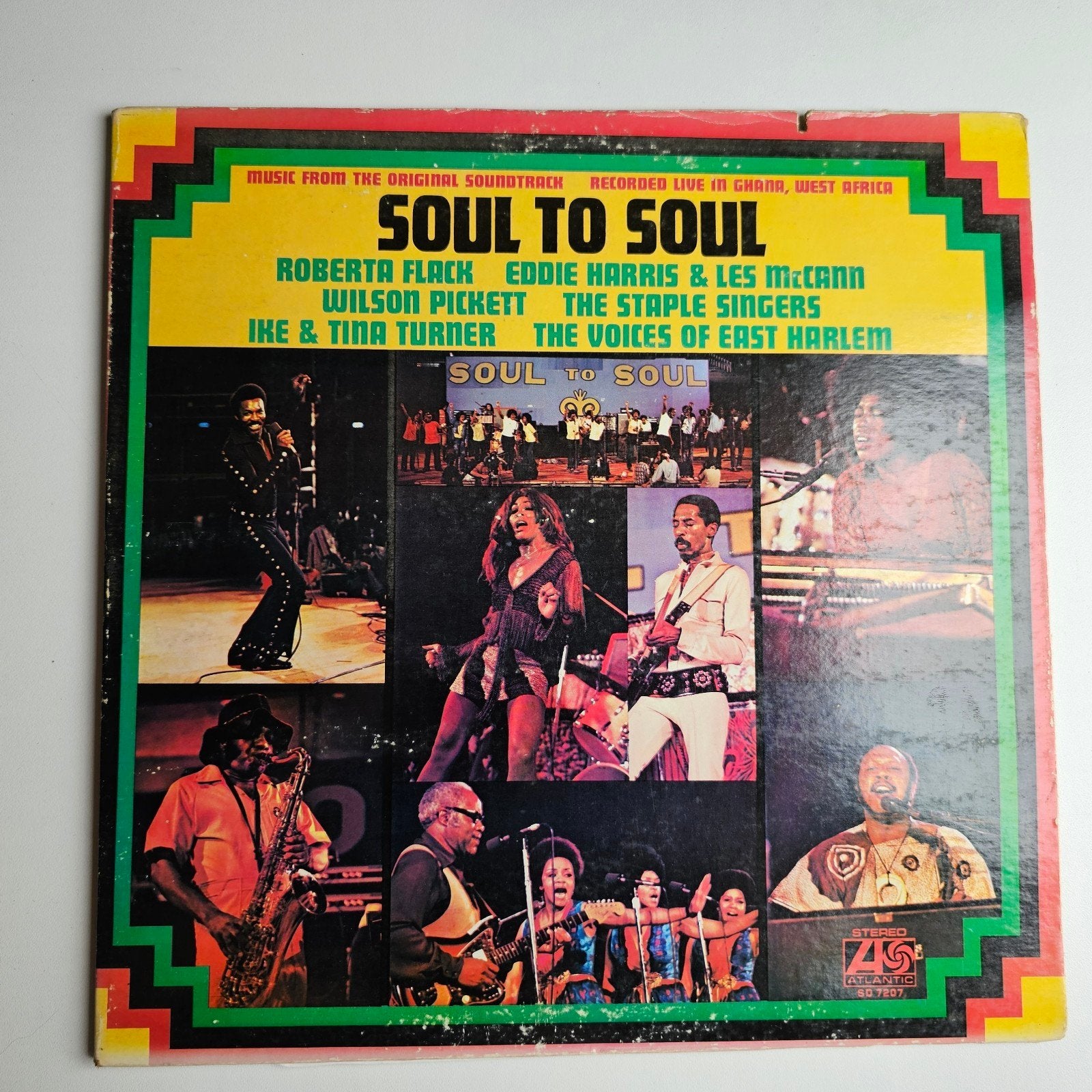 Soul to Soul Soundtrack - Roberta Flack, Ike & Tina Turner, LP, Gebruikt, Ophalen of Verzenden, Soul