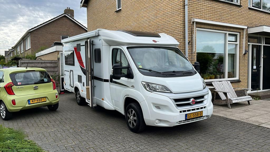 Burstner nexxo time t 660 compact, Caravans en Kamperen, Campers, Particulier, tot en met 2, Half-integraal, Bürstner, Fiat, 6 tot 7 meter