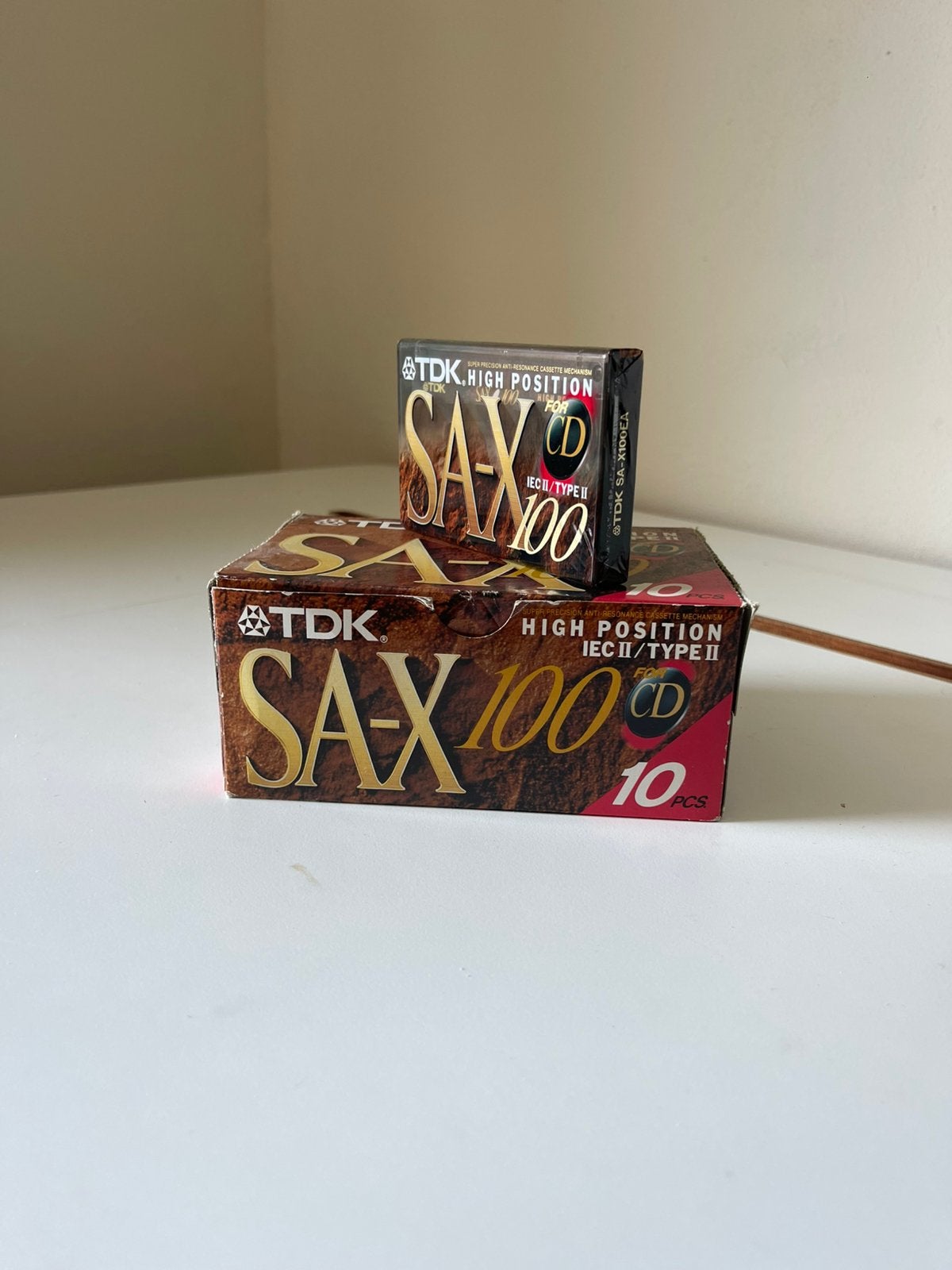 Partij NOS TDK Type 2 Cassettes & More, Overige genres, Ophalen of Verzenden, Met bewaardoos, rek of koffer, Nieuw in verpakking