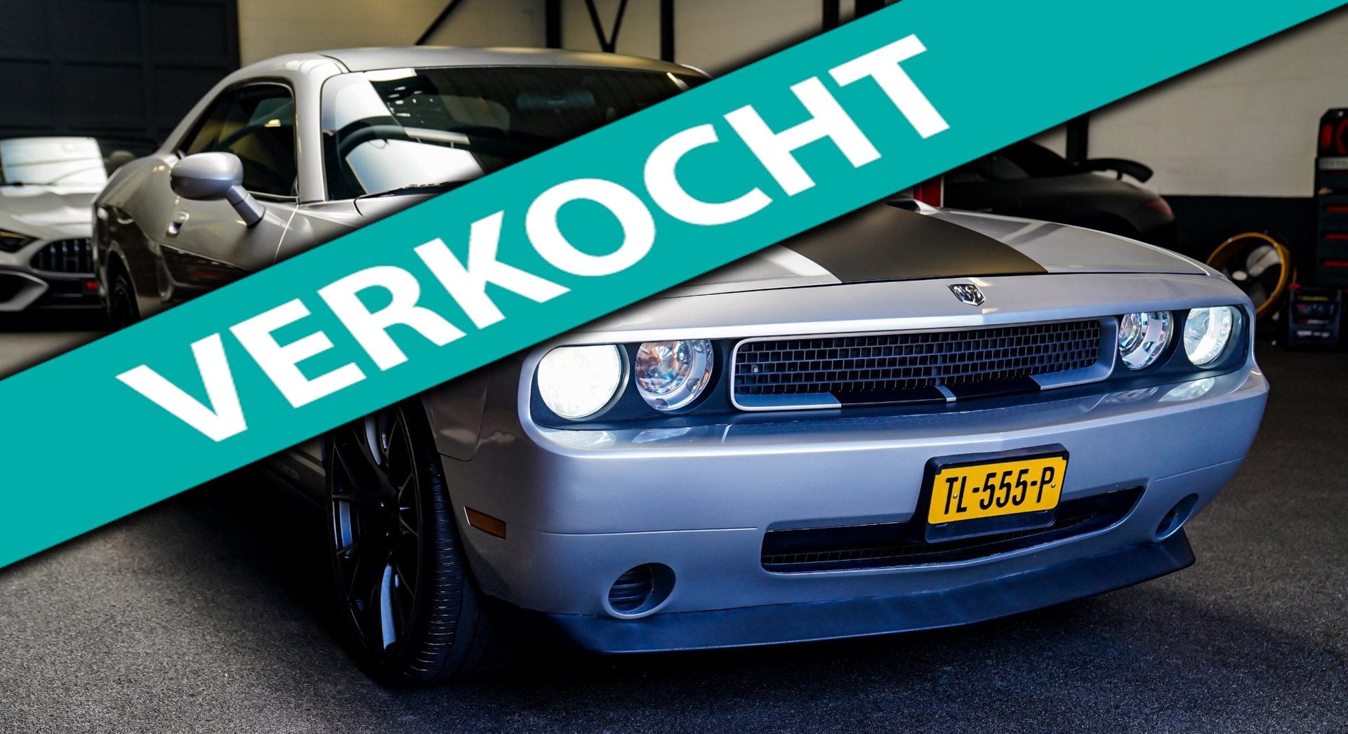 Dodge DODGE CHALLENGER 3.6 V6 | Automaat | Perfect onderhoud, Automaat, Gebruikt, Zwart, Euro 4