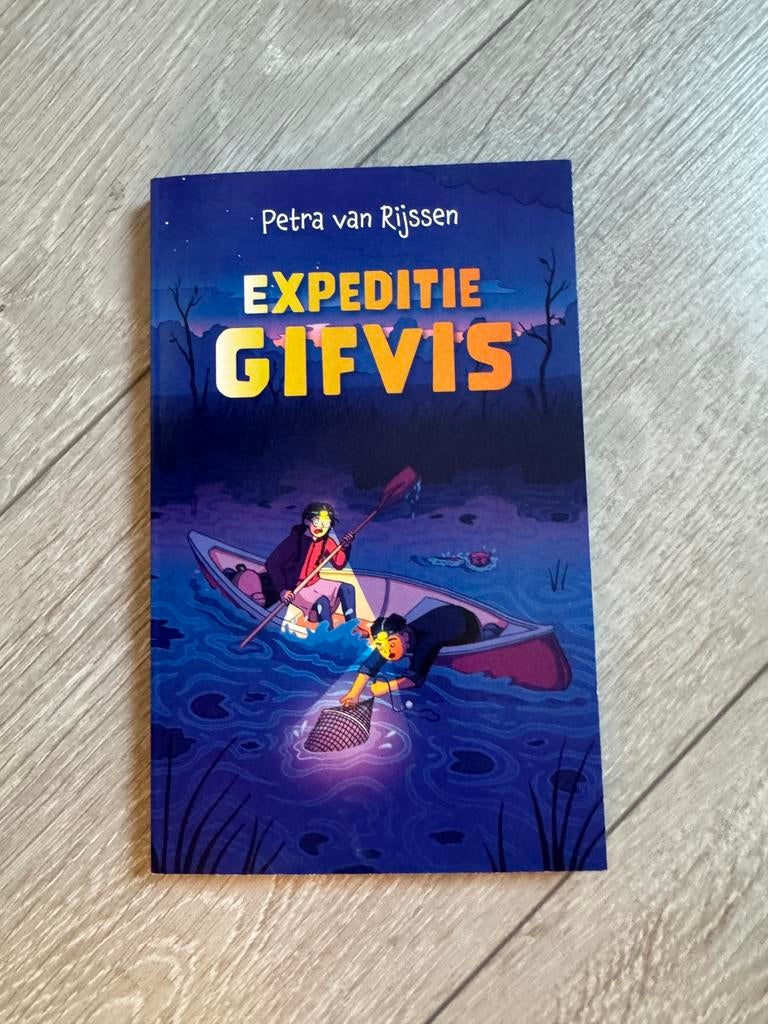Expeditie gifvis! - Petra van Rijssen, Ophalen of Verzenden, Zo goed als nieuw
