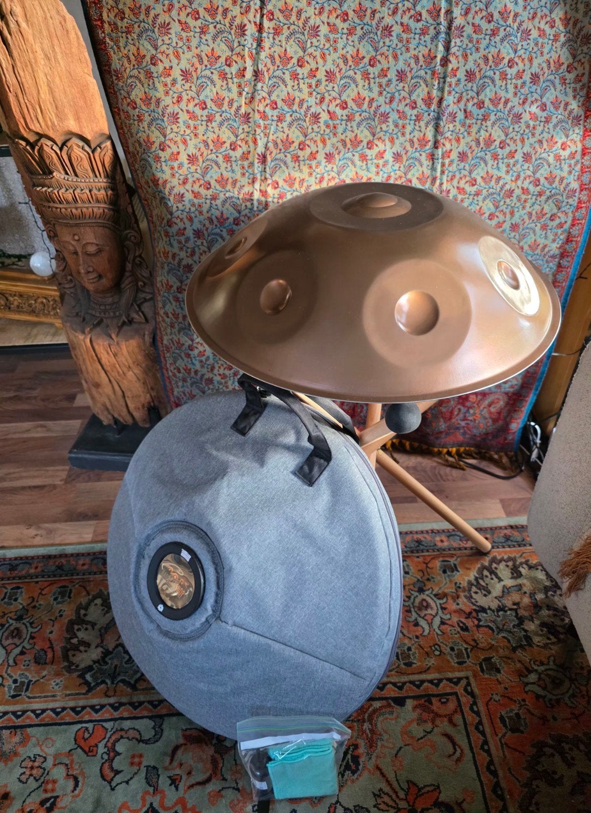 Nieuwe Ukiyo handpan C Amara 9 noten 432 Hz, Muziek en Instrumenten, Ophalen of Verzenden, Zo goed als nieuw