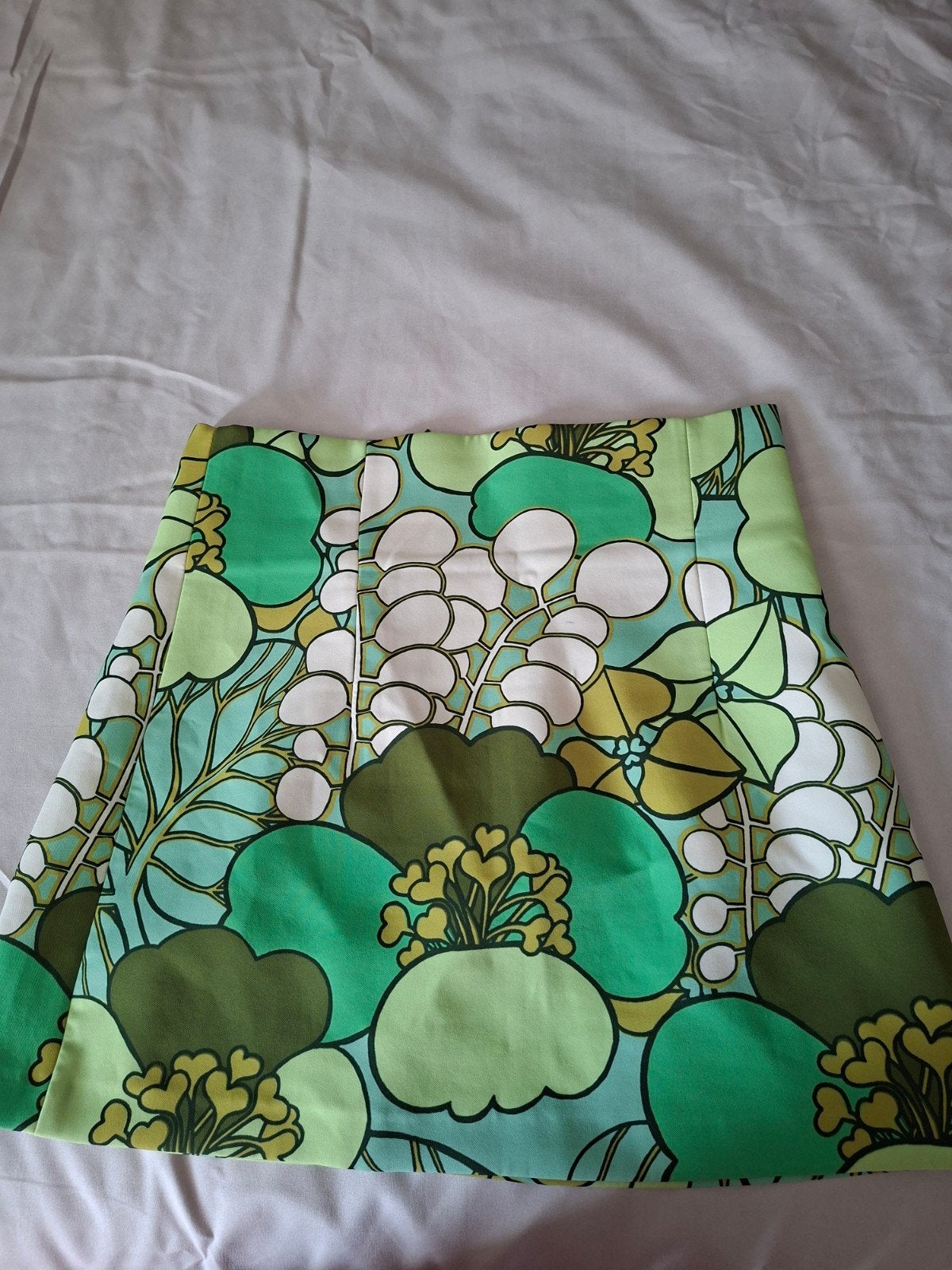 Zara mini rok met bloemenprint - Maat S, Zara, Ophalen of Verzenden, Zo goed als nieuw, Maat 36 (S)