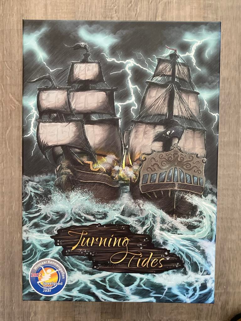 Turning Tides Bordspel - Spannende Zeegevechten, Hobby en Vrije tijd, Gezelschapsspellen | Bordspellen, Een of twee spelers, Ophalen of Verzenden