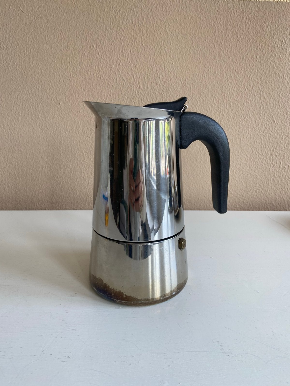 koffiepot  Pot - percolator - mokka pot - italiaanse stijl, Witgoed en Apparatuur, Koffiezetapparaten, Gebruikt, Overige modellen