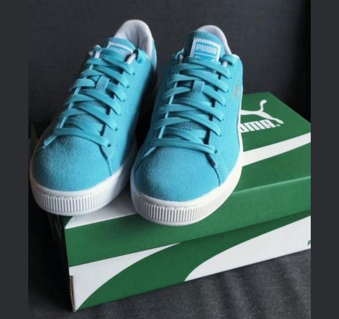 Puma Maersk XXI limited edition suede sneakers nieuw in doos, Ophalen of Verzenden, Nieuw, Blauw