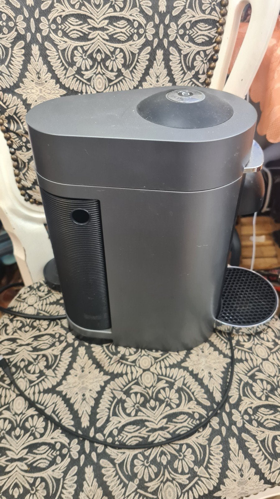 Nespresso Magimix Inissia Espressomachine - Zwart, Koffiepads en cups, Gebruikt, Espresso apparaat, Ophalen of Verzenden