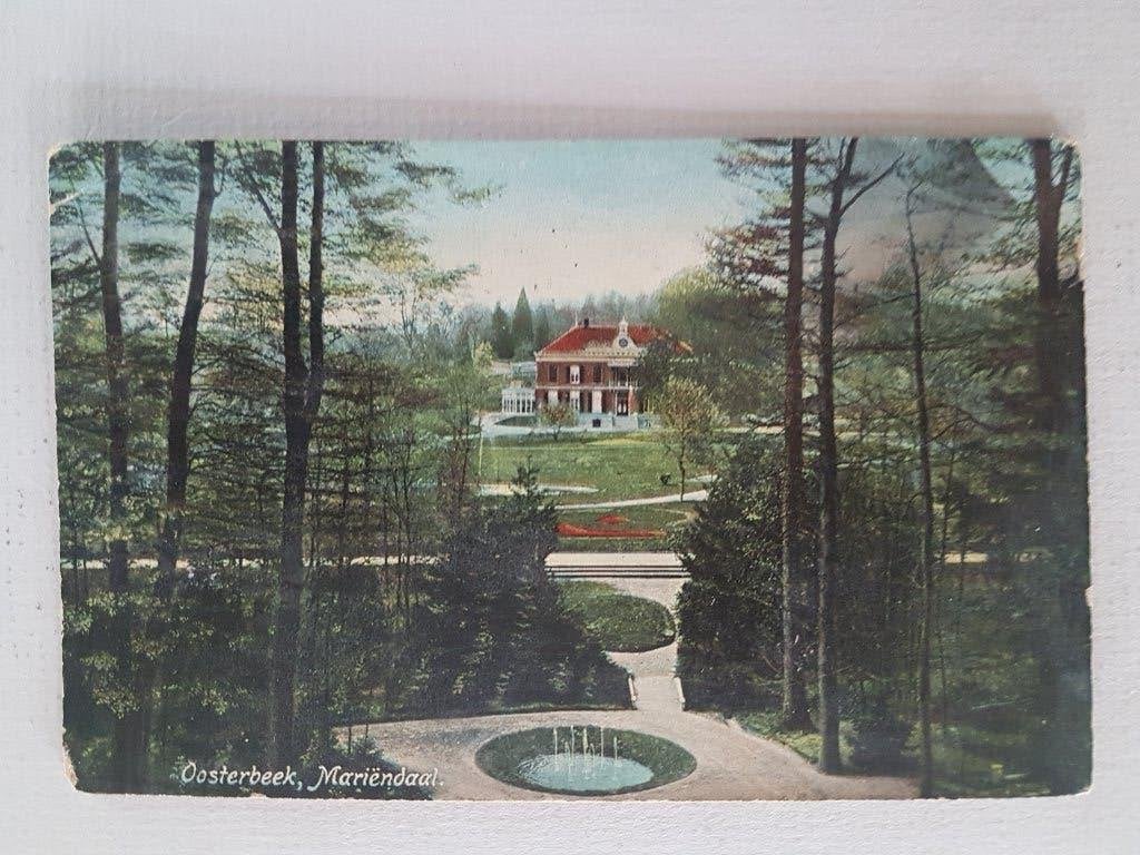 Ansichtkaart Oosterbeek Mariëndaal, Verzamelen, Ansichtkaarten | Nederland, Ophalen of Verzenden, Voor 1920, Gelopen, Gelderland