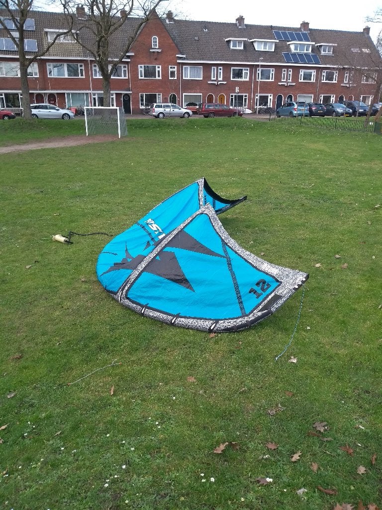 Kitesurf kite Naish Ride 12m, Watersport en Boten, Ophalen, Gebruikt, Geen board, Kite