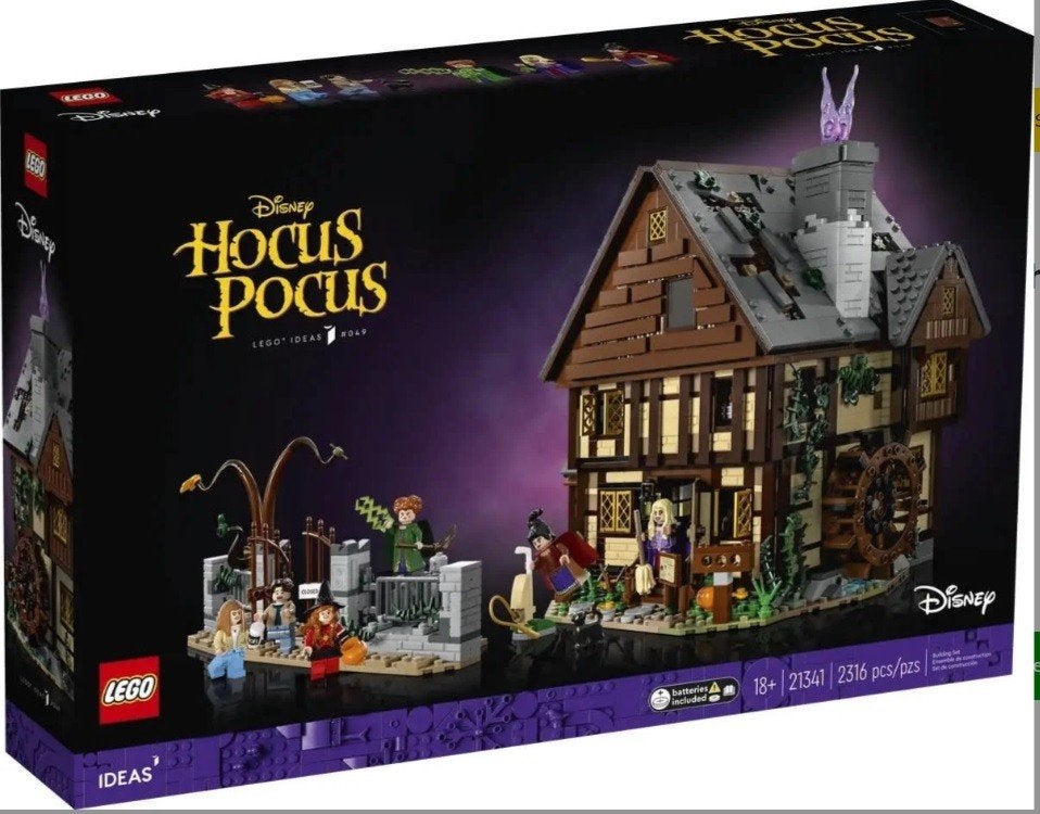 Te huur: Lego Disney Hocus Pocus 21341, Gebruikt, Lego, Inclusief instructies, Ophalen of Verzenden