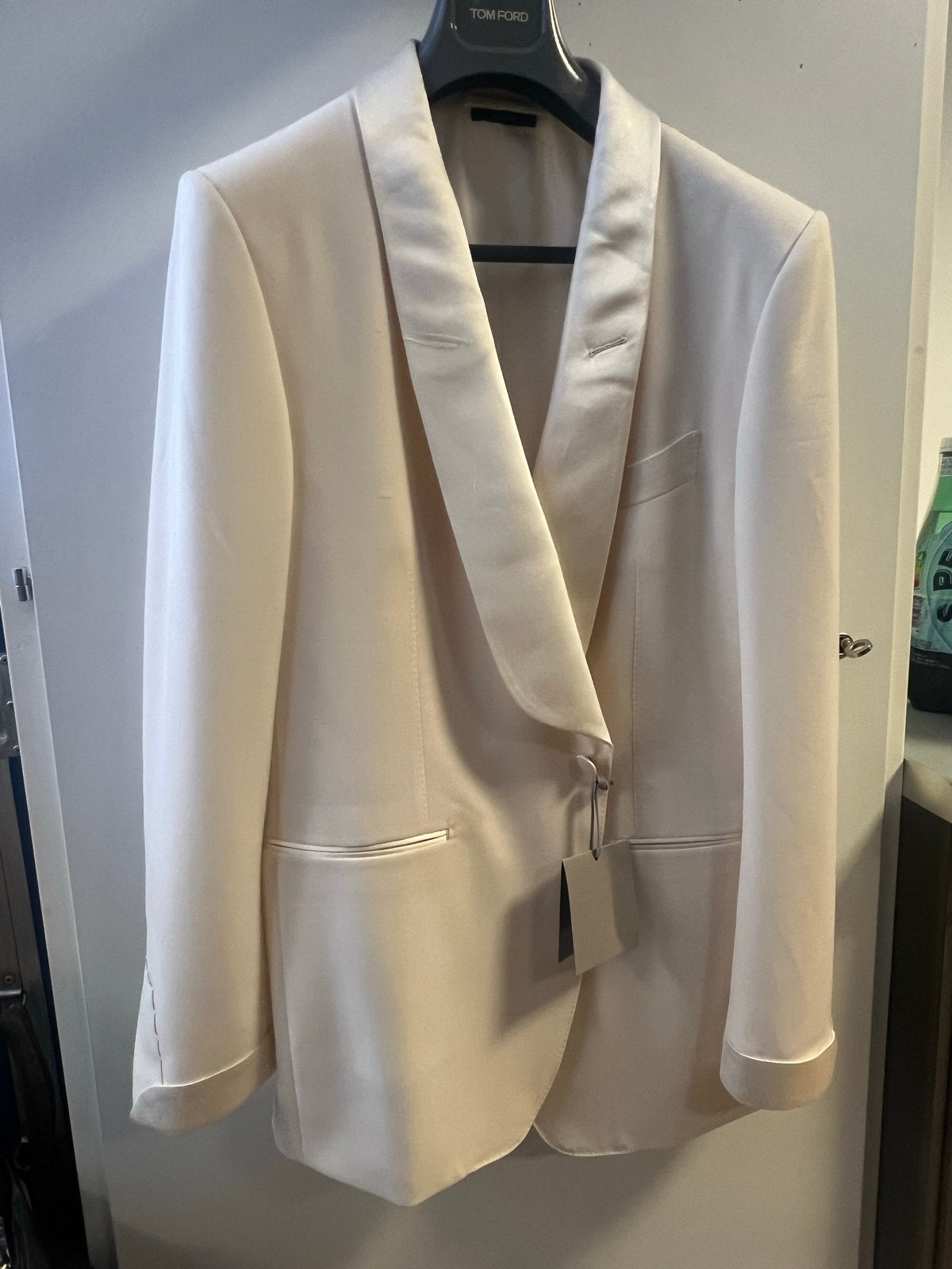 Tom Ford O'Connor Smokingjas Maat 56 -nieuw, Ophalen of Verzenden, Gedragen, Maat 56/58 (XL), Beige