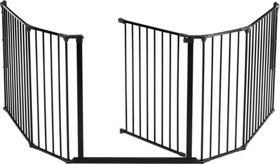 Babydan Flex XL traphek/haardhek 90 - 278 cm zwart, Ophalen, Overige typen, Zo goed als nieuw, 115 cm of meer