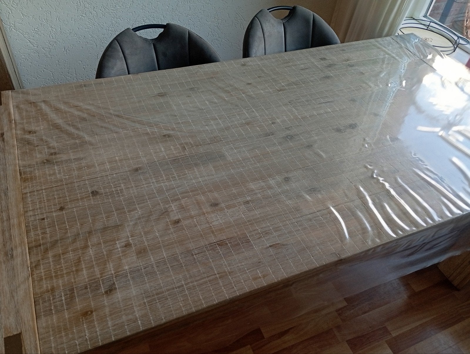 ** Robuuste meubelset **, Huis en Inrichting, Tafels | Eettafels, Ophalen, 50 tot 100 cm, Zo goed als nieuw, Vijf personen of meer