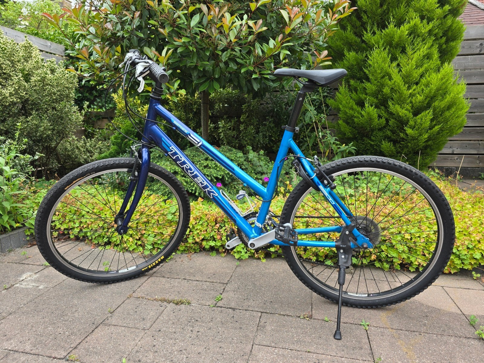 Trek 3500 Mountainbike - Blauw - 26 inch wielen, Gebruikt, 26 inch, Velgrem, Ophalen