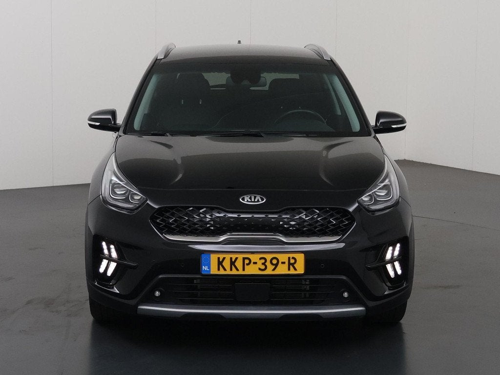 Kia Niro 1.6 GDi PHEV ExecutiveLine | Trekhaak | Lederen Bek, Auto's, Kia, Gebruikt, Zwart, Bedrijf, SUV of Terreinwagen