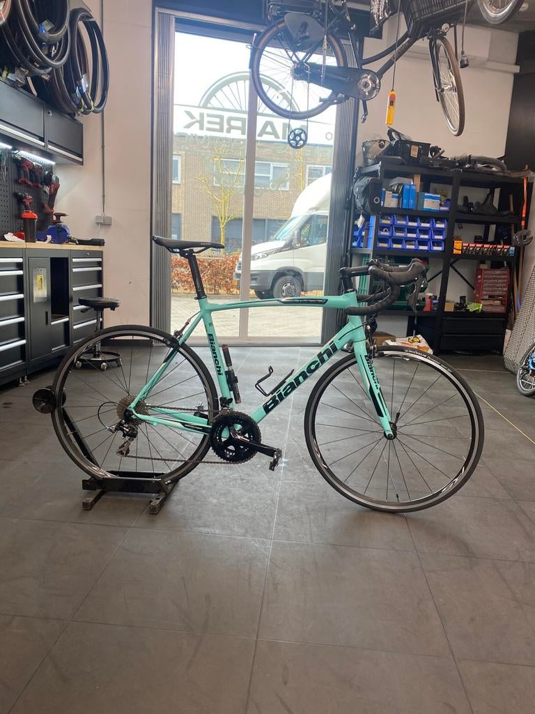 Bianchi, Fietsen en Brommers, Fietsen | Racefietsen, Gebruikt, Carbon, Heren, Meer dan 20 versnellingen