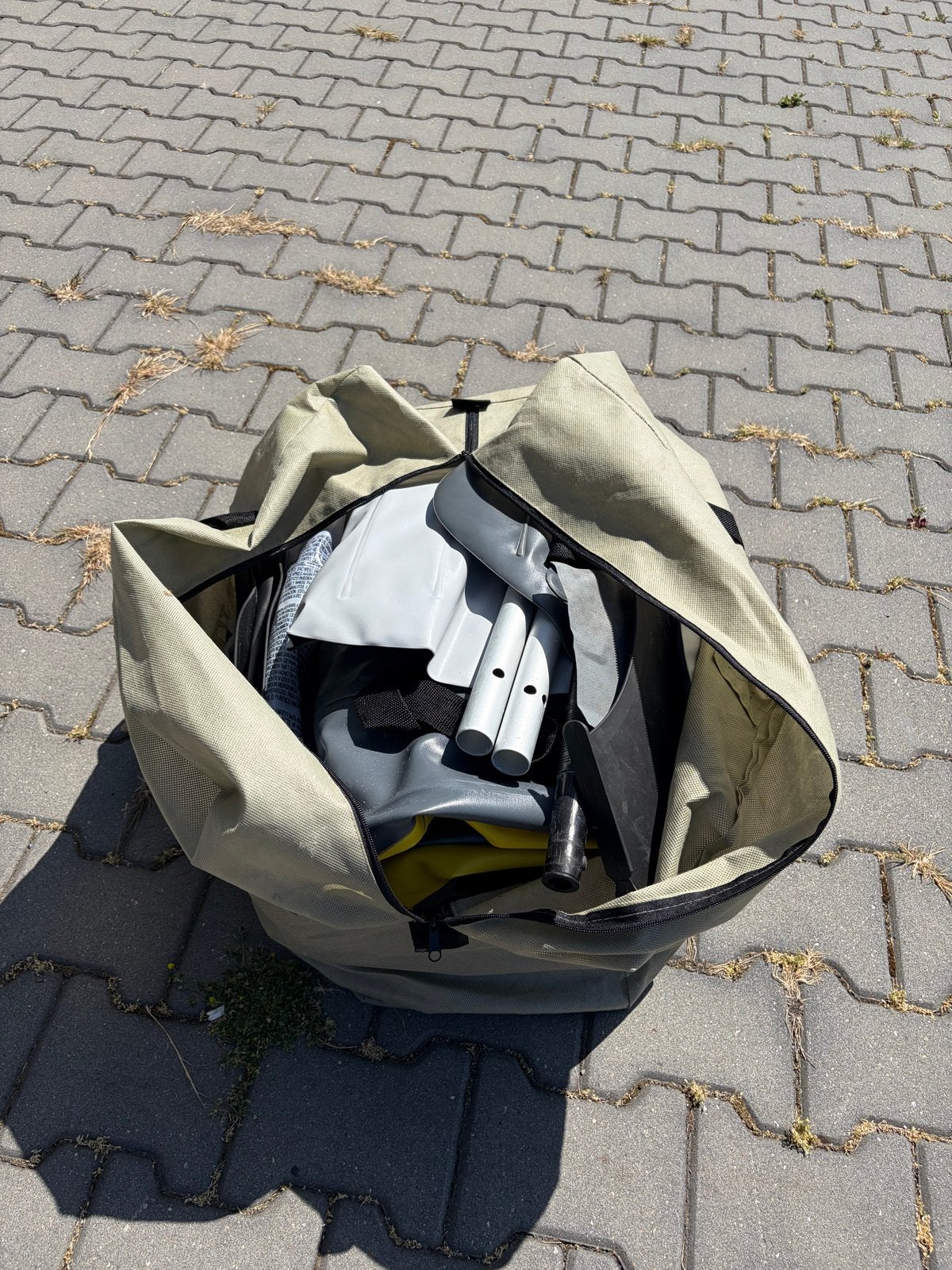 Intex Explorer K2 Opblaasbare Kano - 2-persoons, Watersport en Boten, Ophalen, Opblaasbaar, Gebruikt, 2-persoons