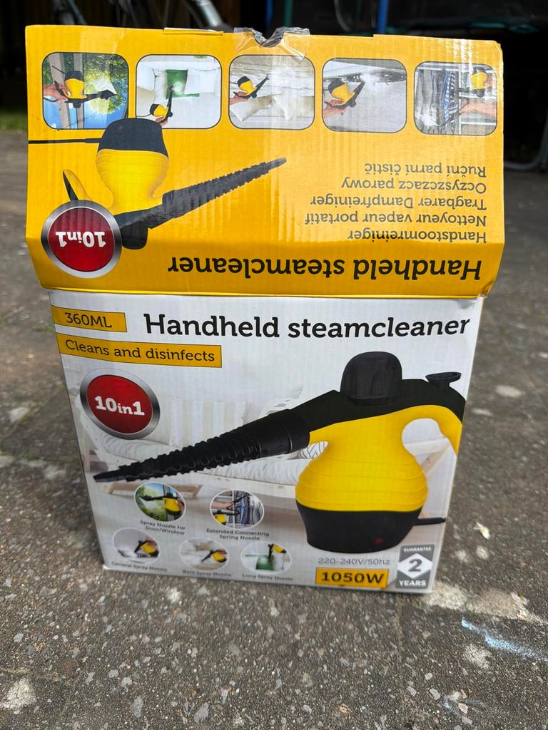 Handstoomreiniger 10-in-1 (zeer weinig gebruikt), Ophalen of Verzenden, Zo goed als nieuw, Elektrisch