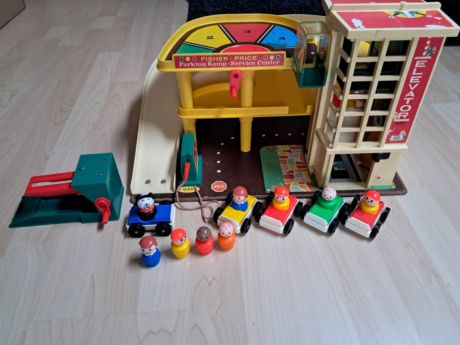 Garage van Fisher Price, Ophalen, Gebruikt, Speelset